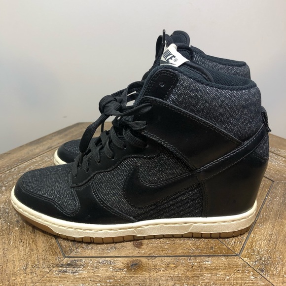 Nike Shoes - Nike Dunk Sky Hi Hidden Wedge Sneakers Shoes
